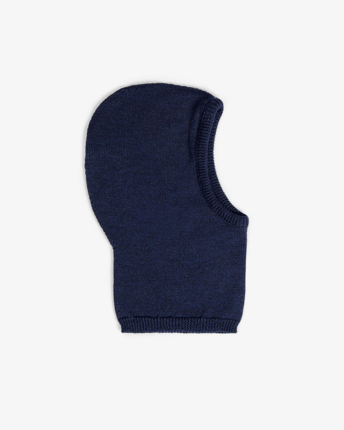 Knitted Balaclava - Blue made from Mulesing-free Merino wool by Rotholz