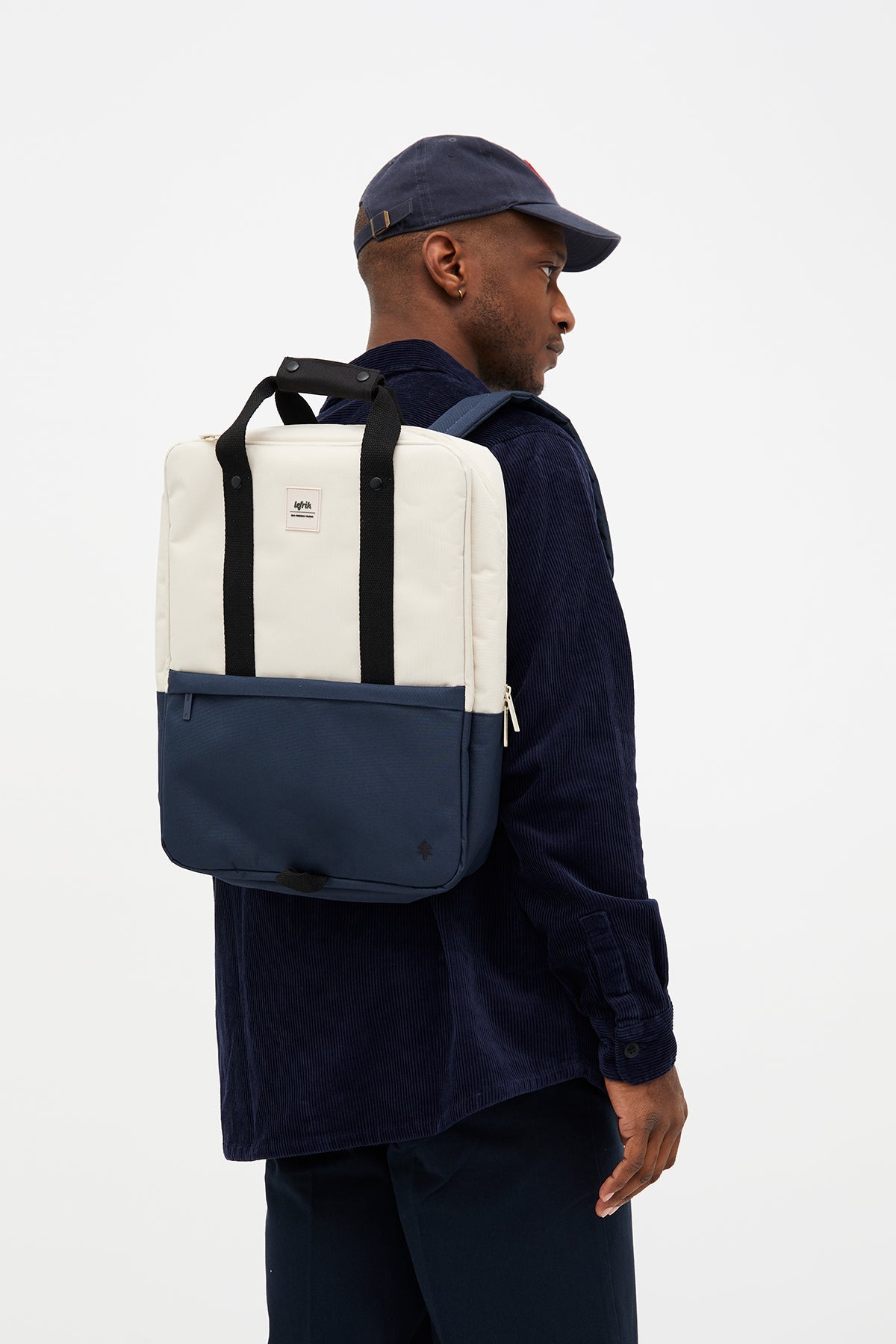 Bunter Rucksack Daily Business (12l) aus recycelten PET-Plastikflaschen