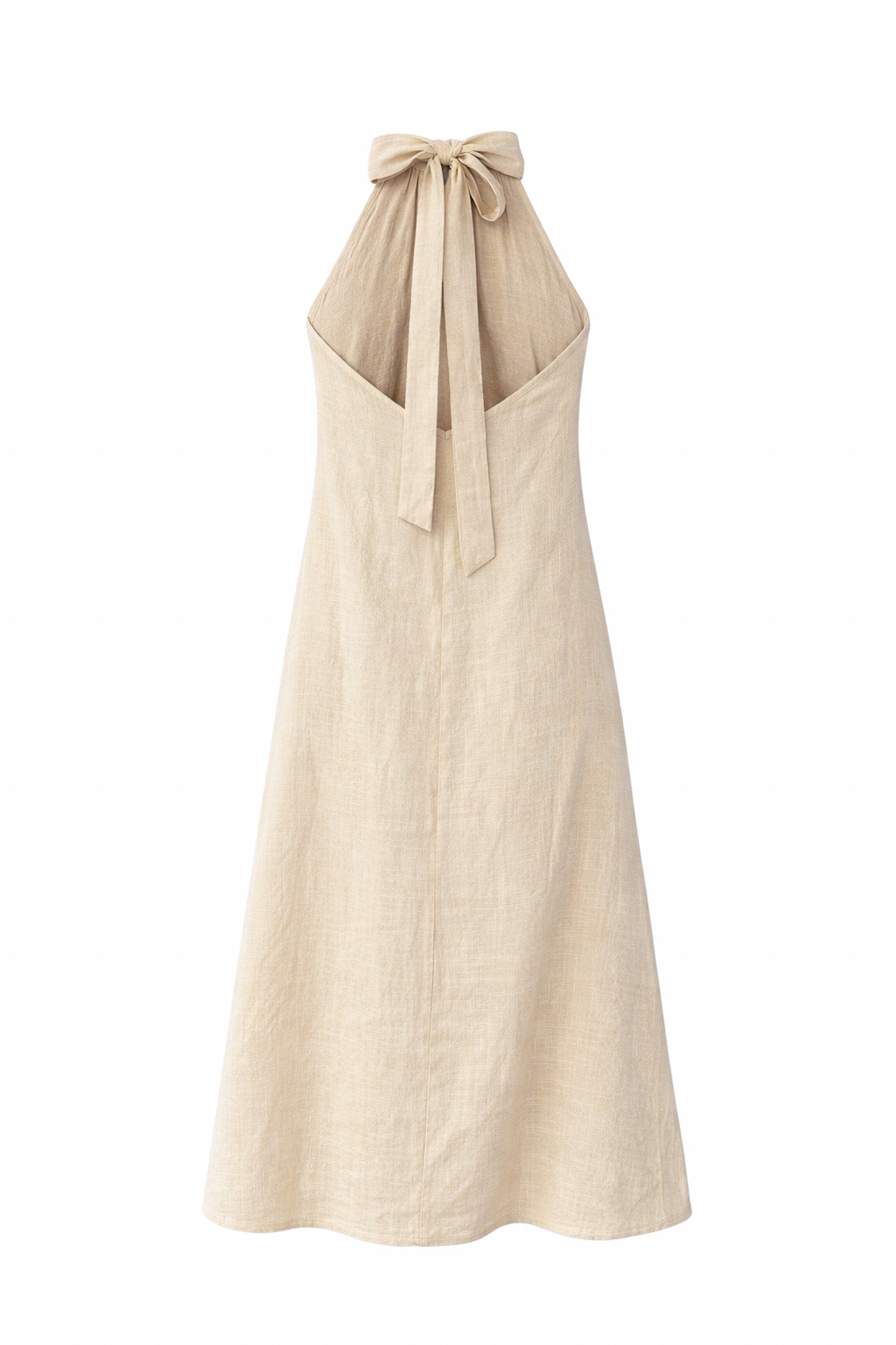 Ecru Kleid the Maxi aus 100% Bio-Baumwolle von Pura Clothing