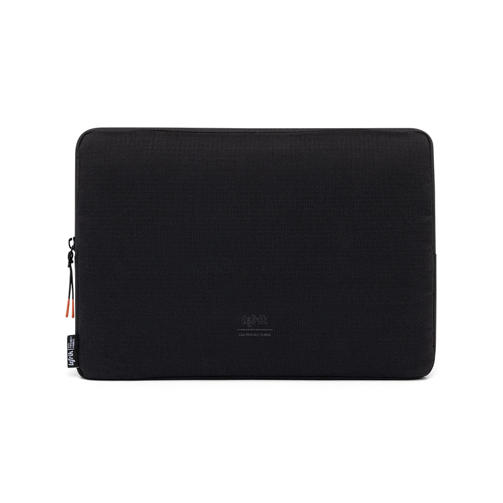 Black Capture Sage Vandra laptop bag made from recycled PET from Lefrik