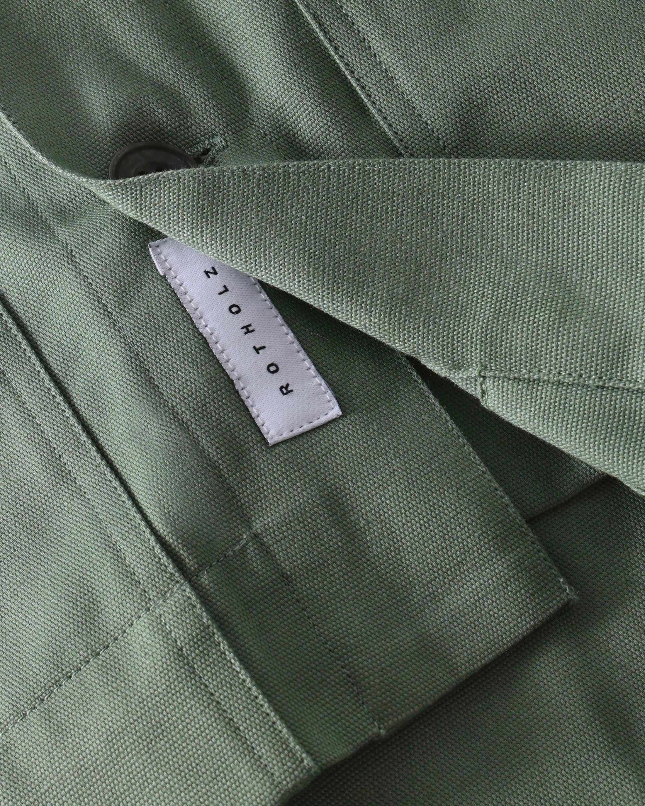 Veste de travail verte en coton biologique de Rotholz