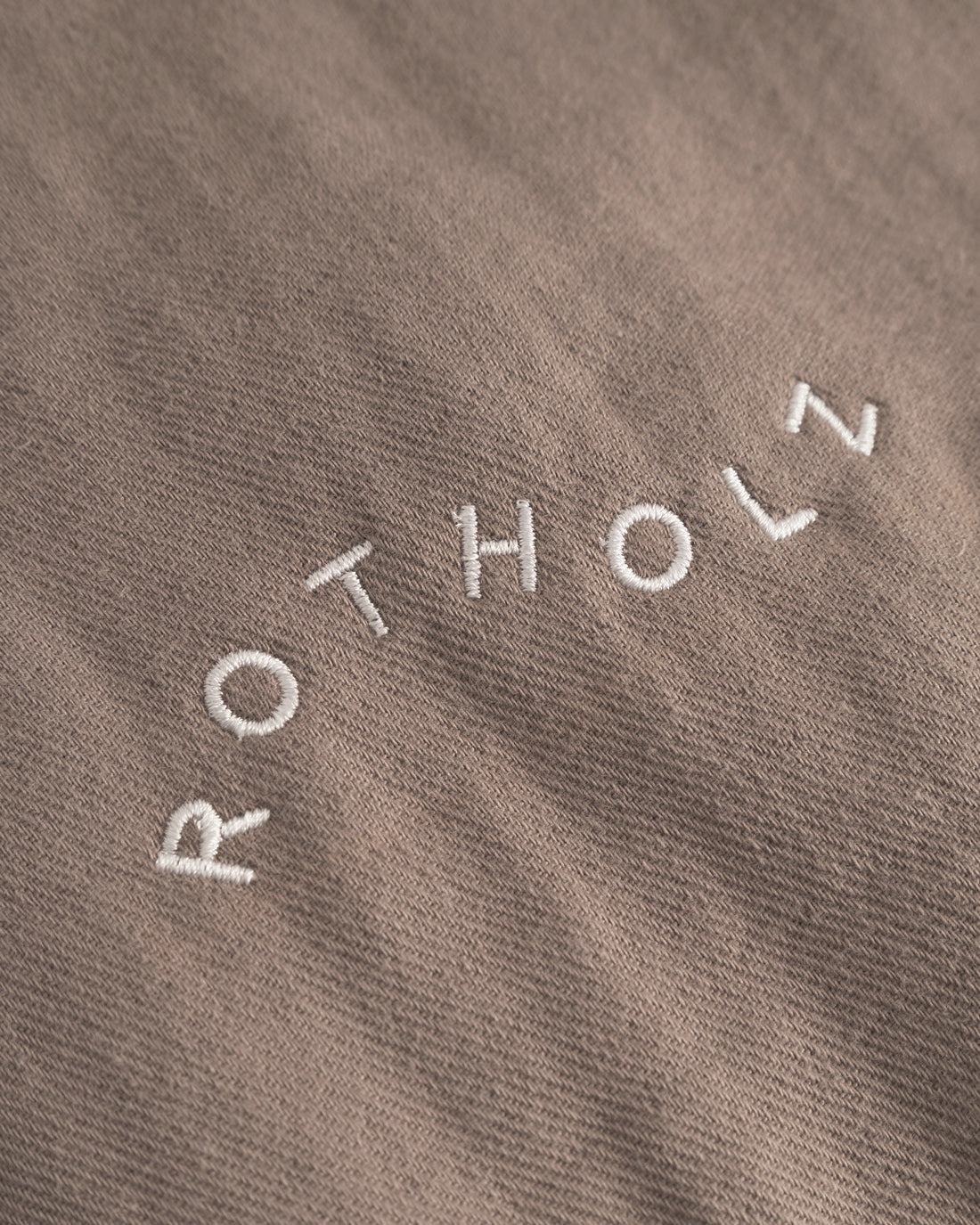 Braune Jacke aus 100% Bio-Baumwolle von Rotholz