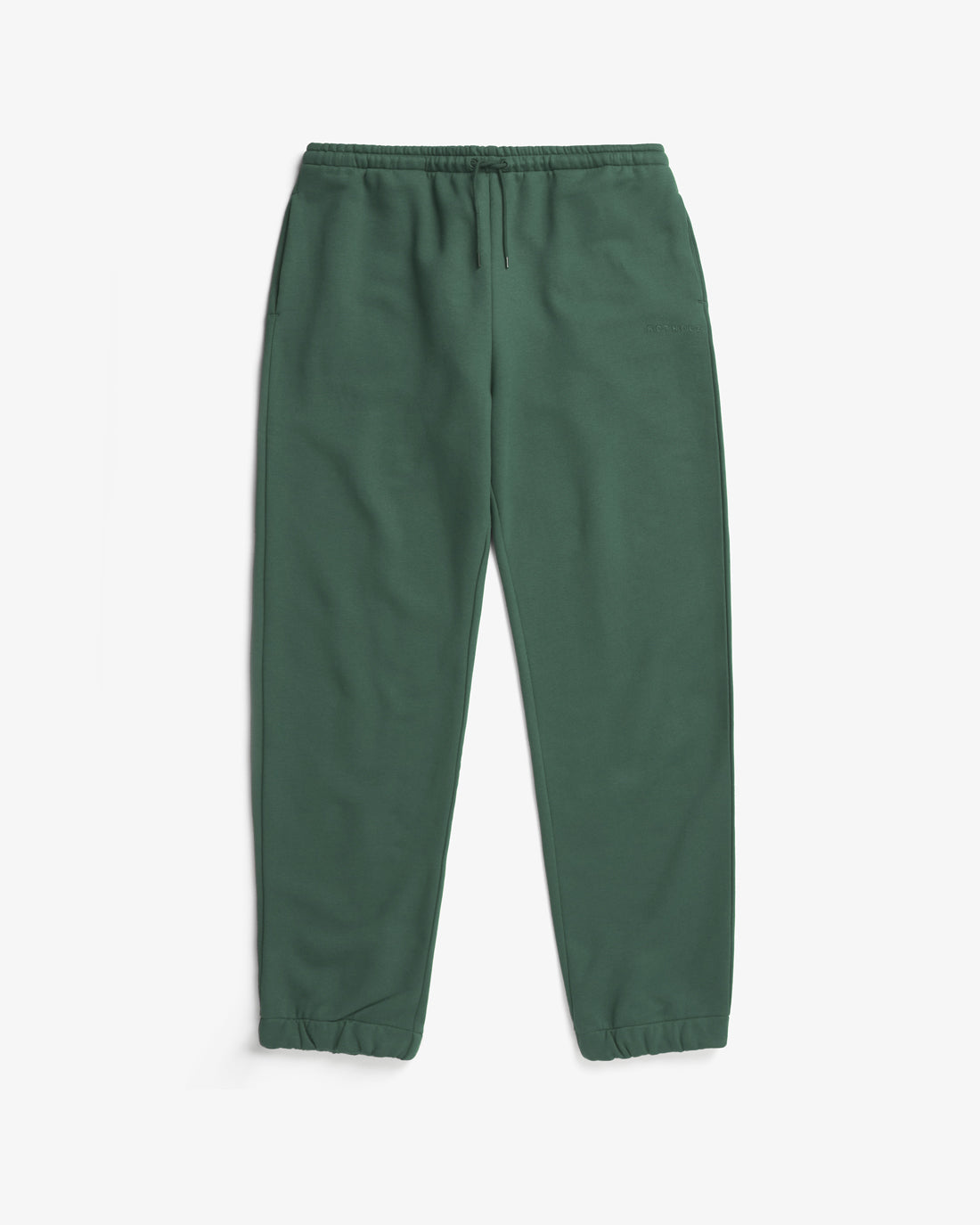 Logo sweatpants made of organic cotton green