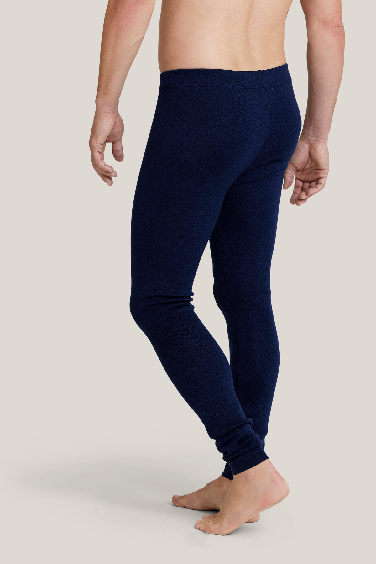 Dark blue Axel leggings made of Merino &amp; Tencel from Tidløs