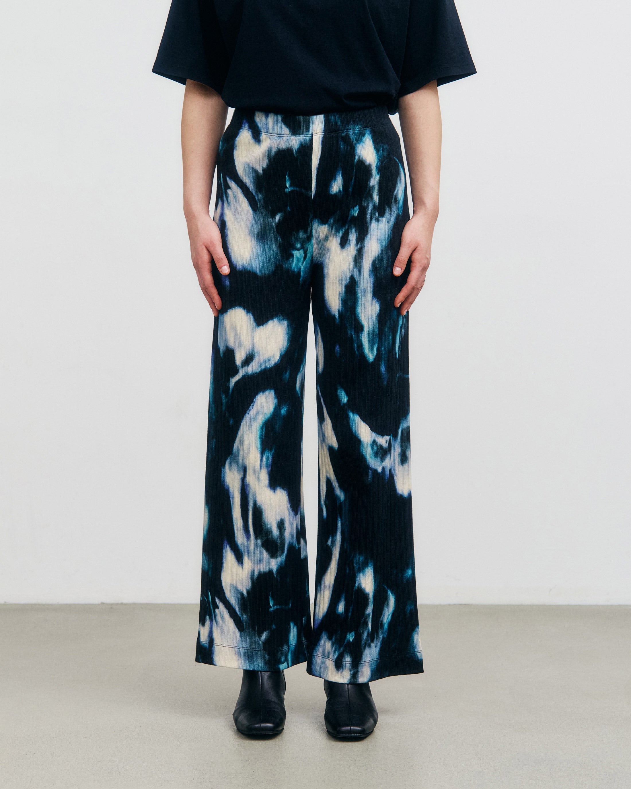 Gerippte Hose Tie Dye aus Bio-Baumwolle von Rotholz