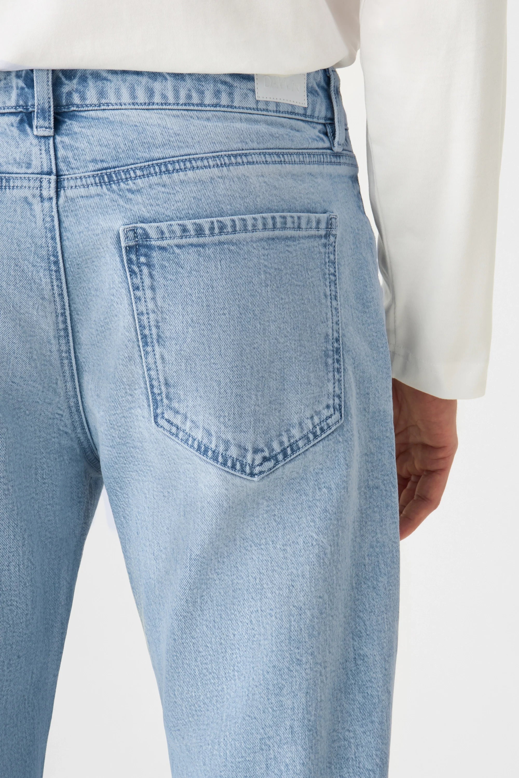 Blaue Jeans DUSK Regular Straight aus Bio-Baumwolle von Dawn Denim