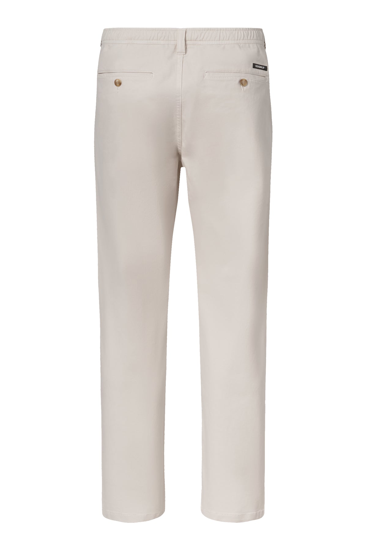 Chino Hose aus Baumwolle und recycleter Baumwolle von ECOALF in beige