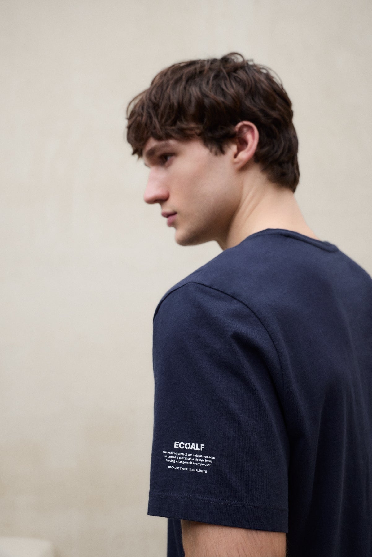 T-shirt made of recycled cotton by ECOALF in white