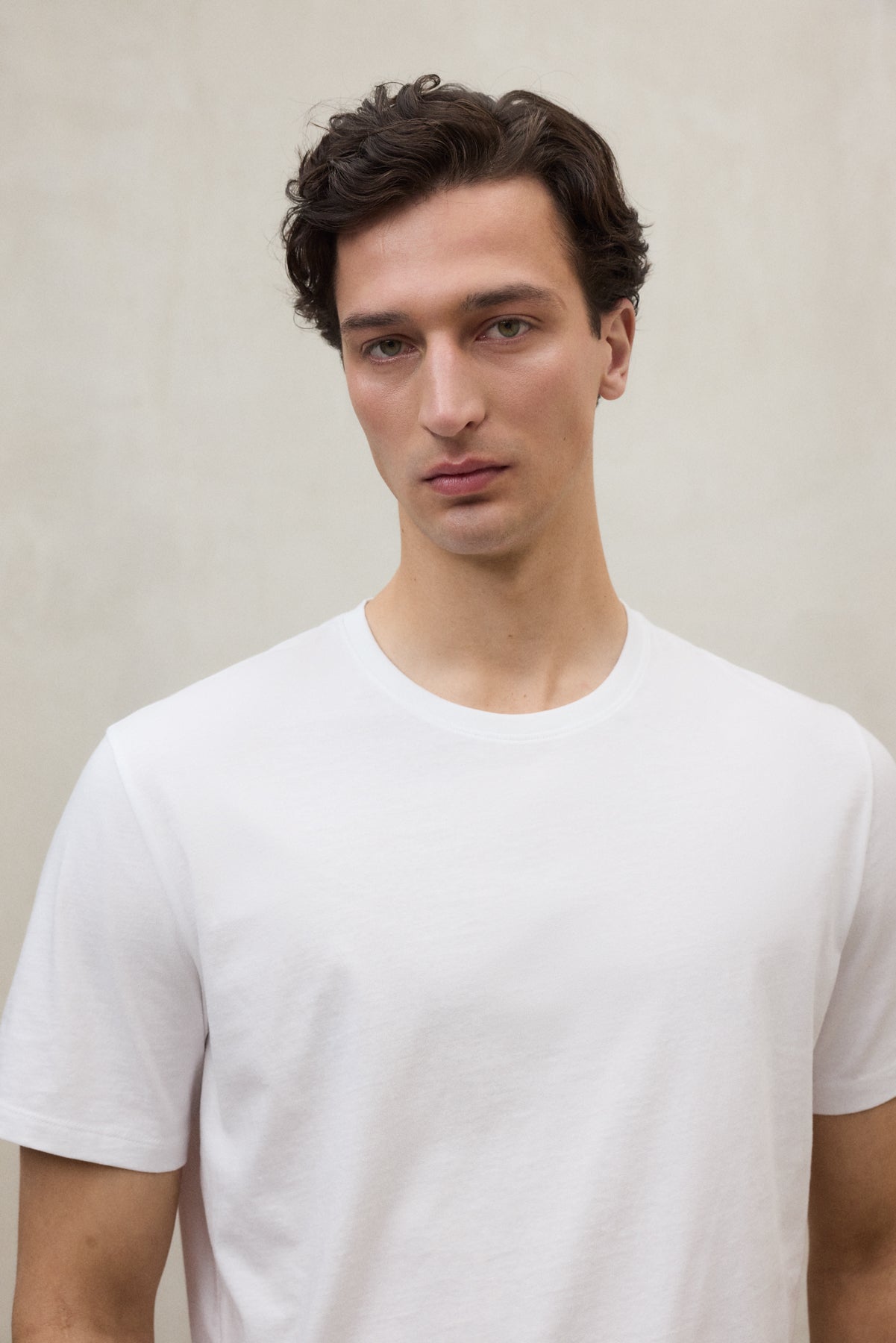 T-Shirt aus recycleter Baumwolle von ECOALF in weiss
