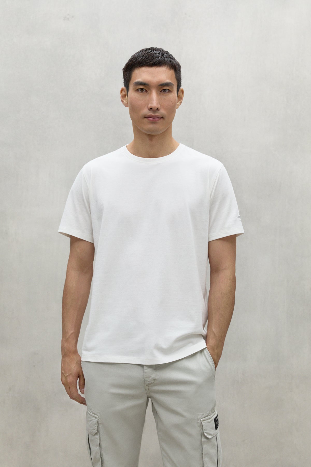 Shirt made of organic cotton by ECOALF in off-white