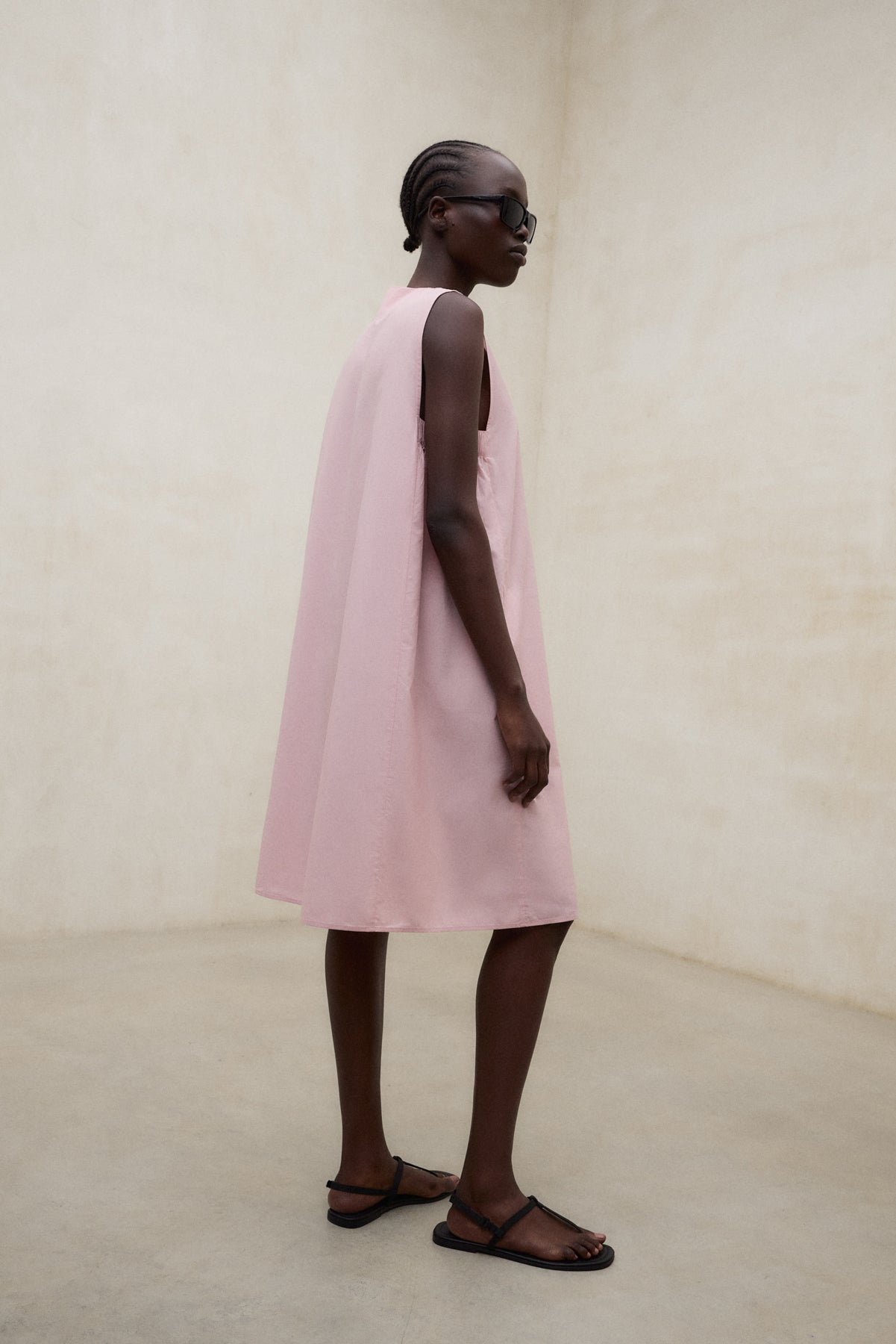 Kleid FRANCESCA aus  TENCEL™  und Bio Baumwolle von ECOALF in rosé