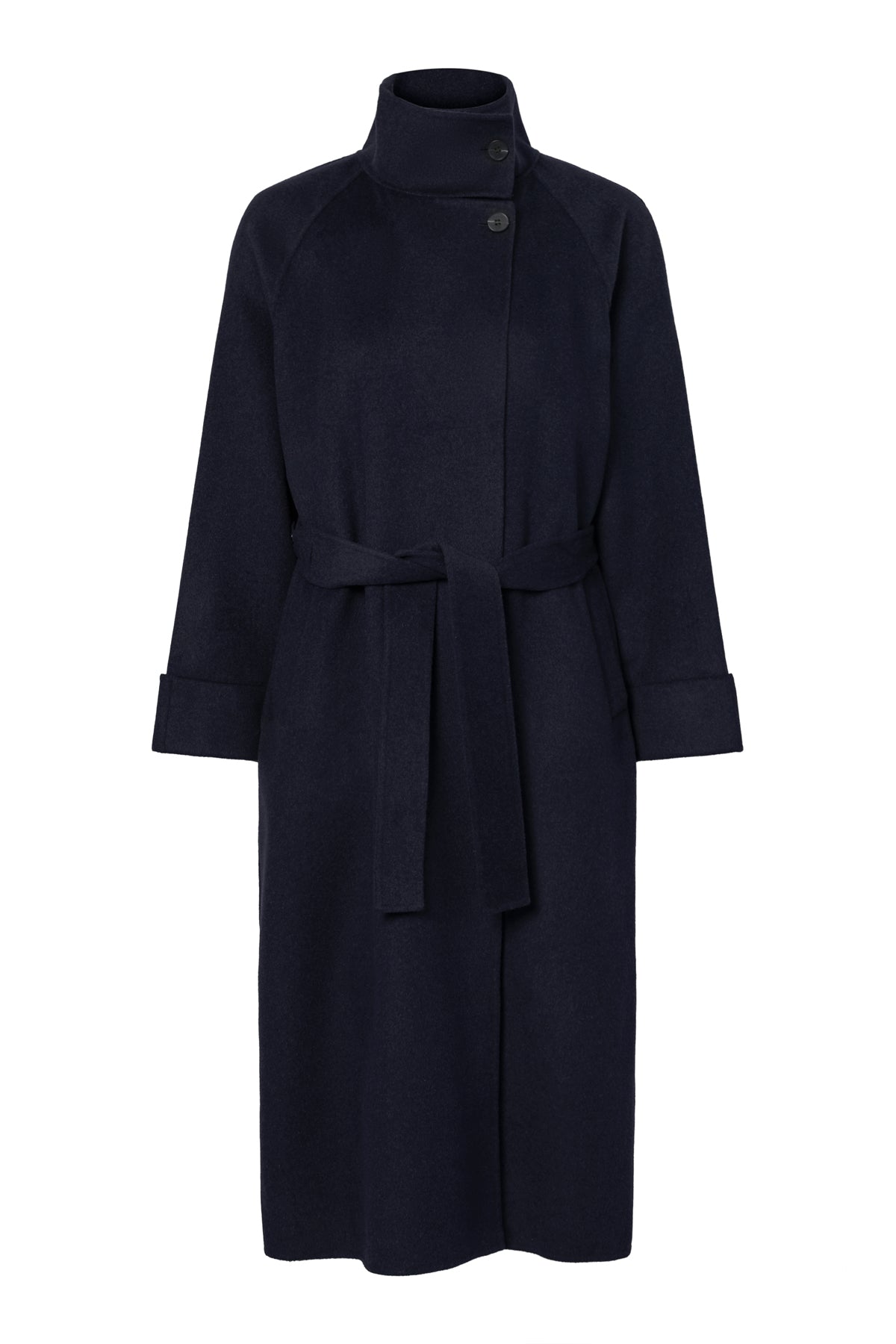 Doudoune courte réversible en 100% polyester recyclé (bouteilles PET) par ECOALF en bleu foncé