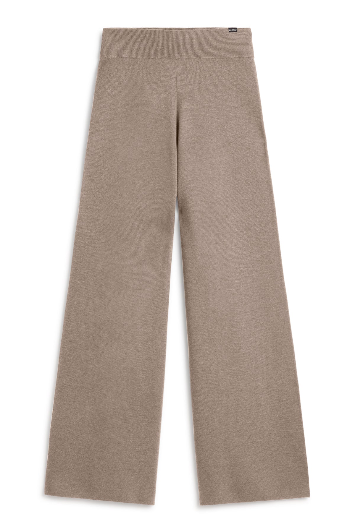 Strick Hose aus recycleter Wolle und Tencel™ von ECOALF in beige
