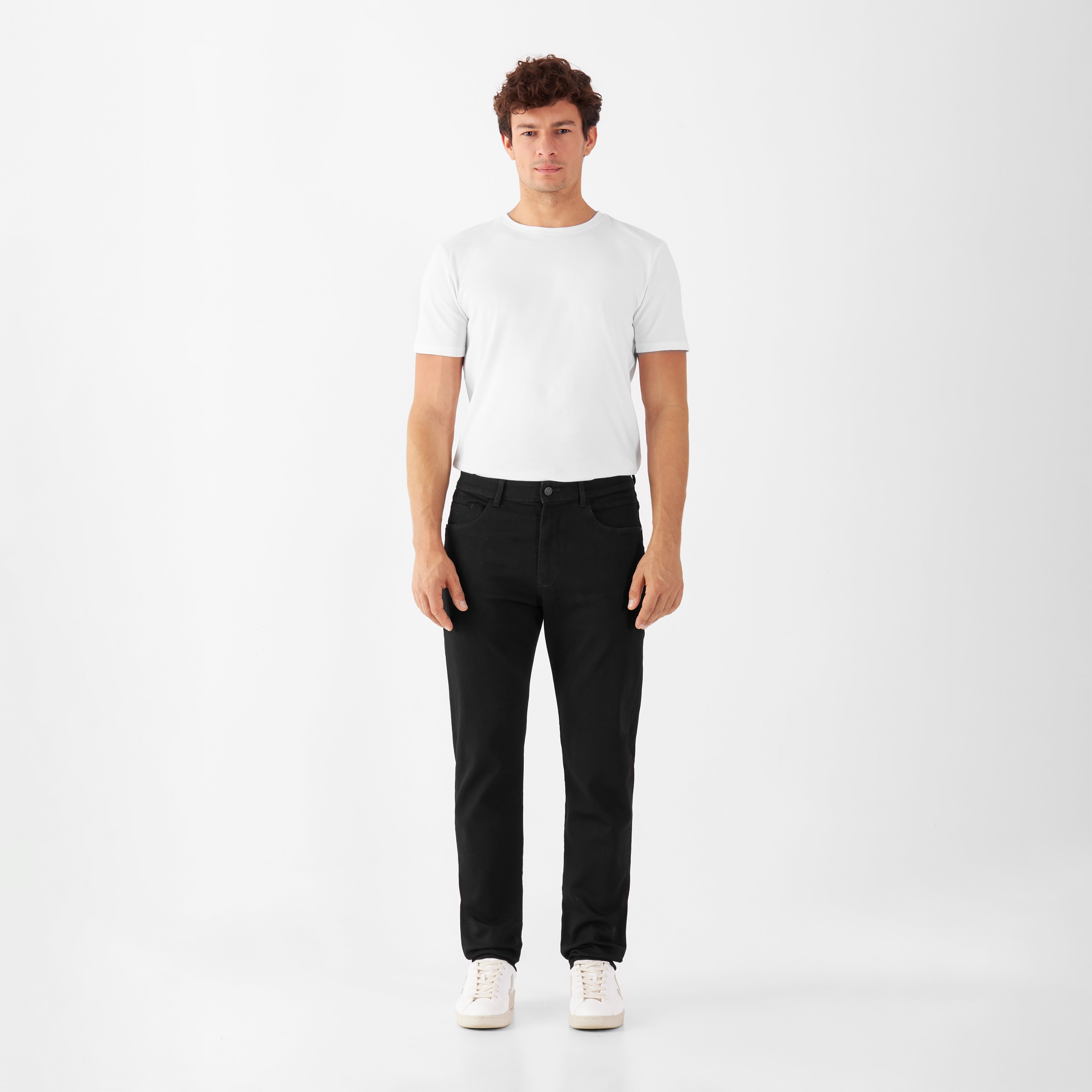 Schwarze Jeans MORROW aus Bio-Baumwolle von Dawn Denim