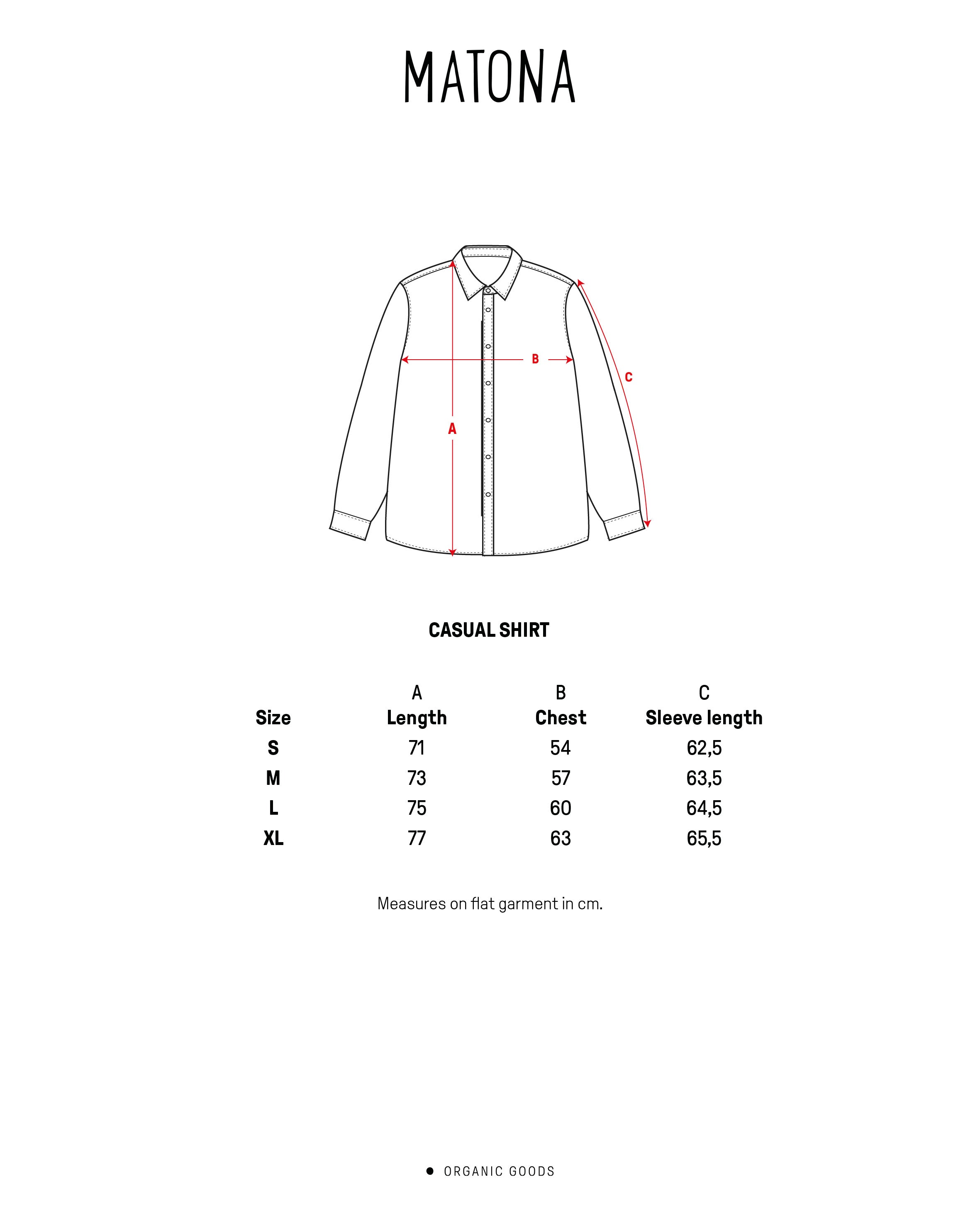 White shirt made from 100% linen by Matona