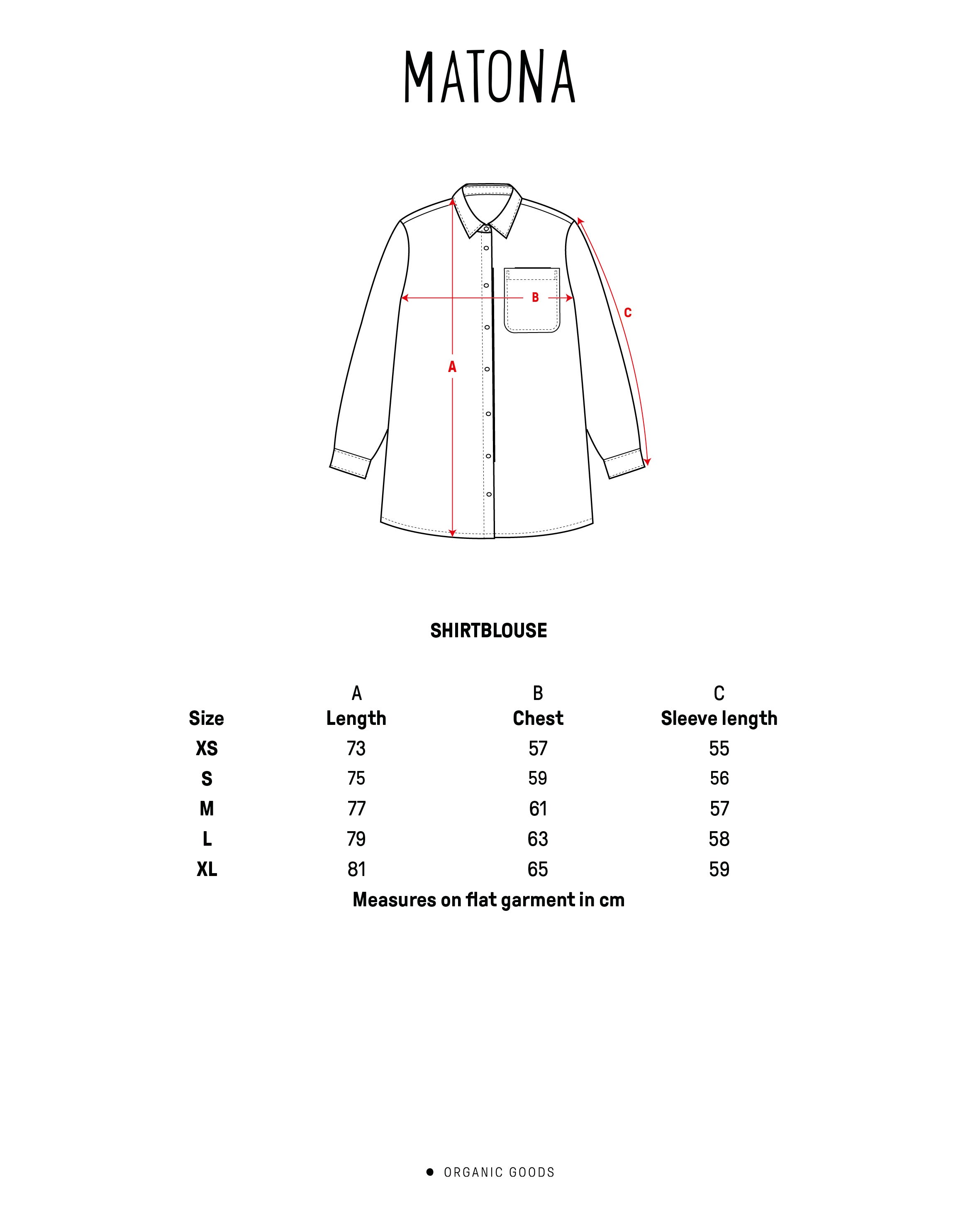 Gestreiftes Hemd aus Leinen von Matona