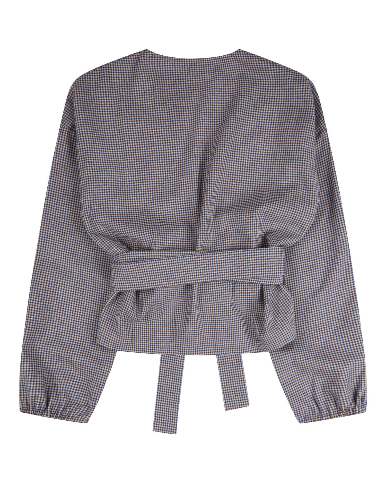 Grey blouse made of 100% organic cotton by Matona