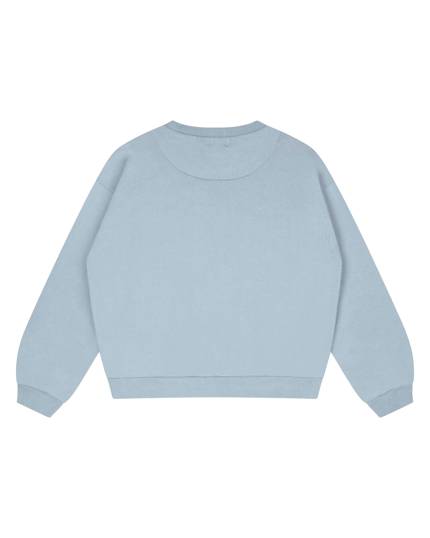 Light blue organic cotton sweater from Matona