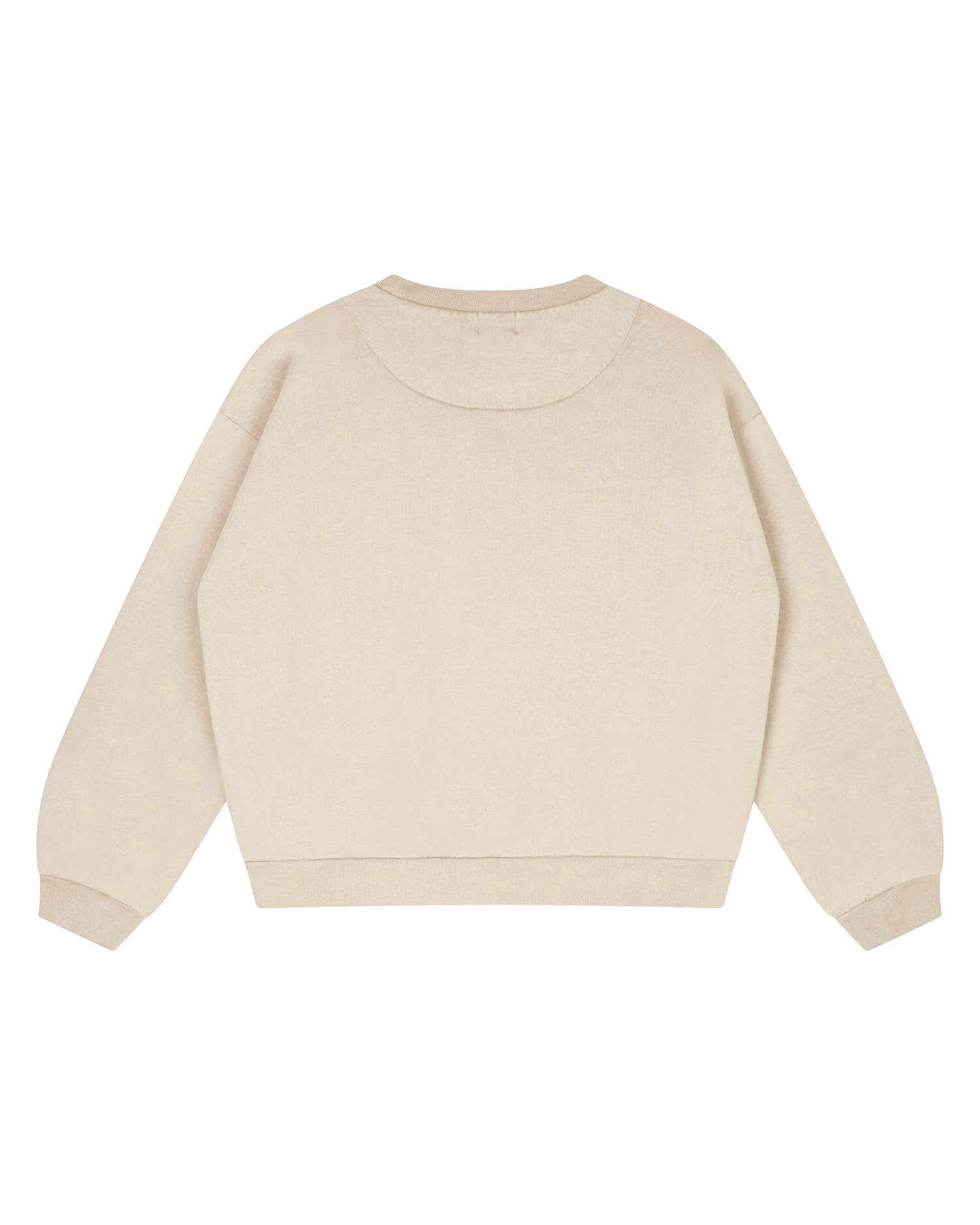 Beige sweatshirt made of organic cotton from Matona