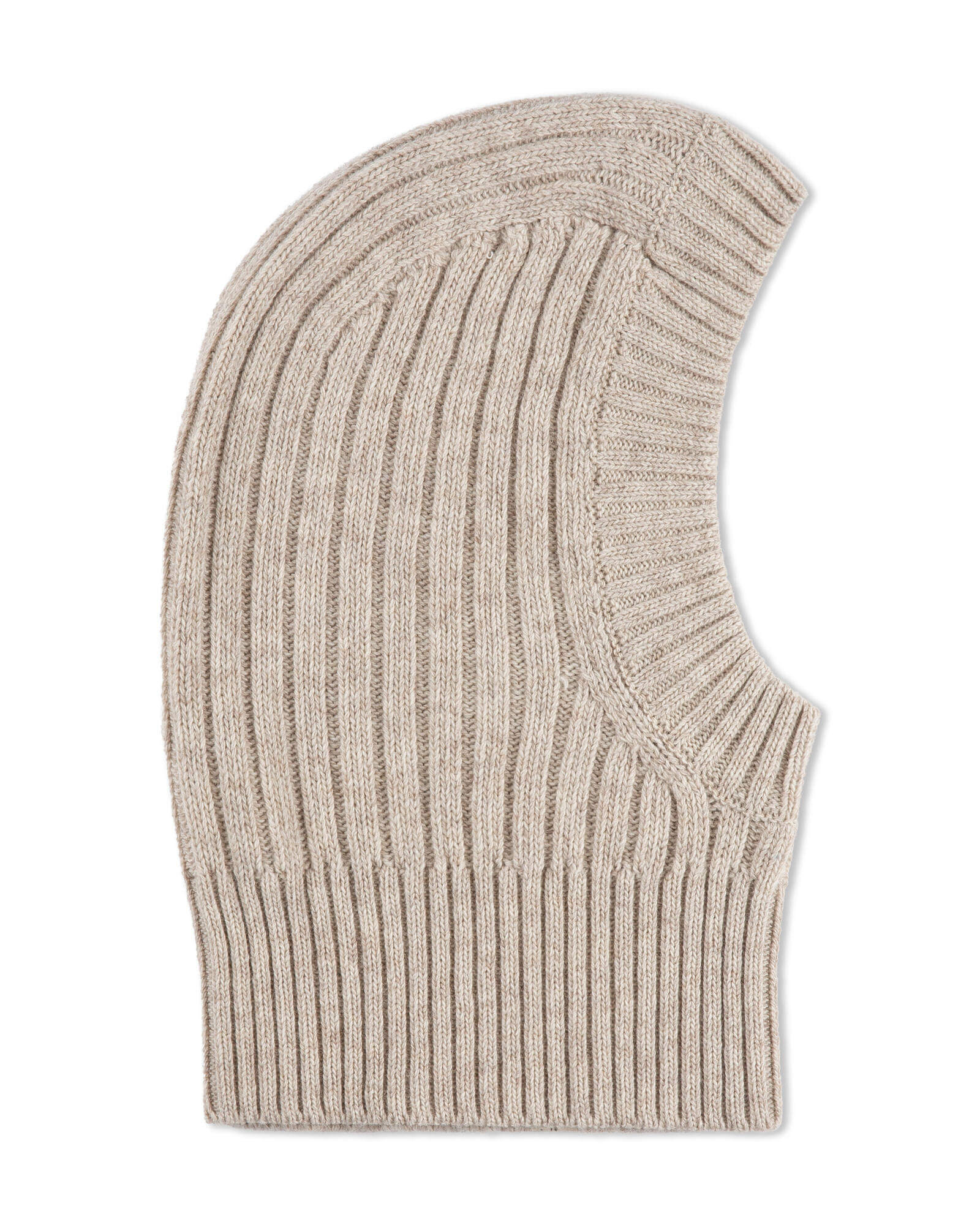 Beige Balaclava salt aus Bio-Wolle von Matona
