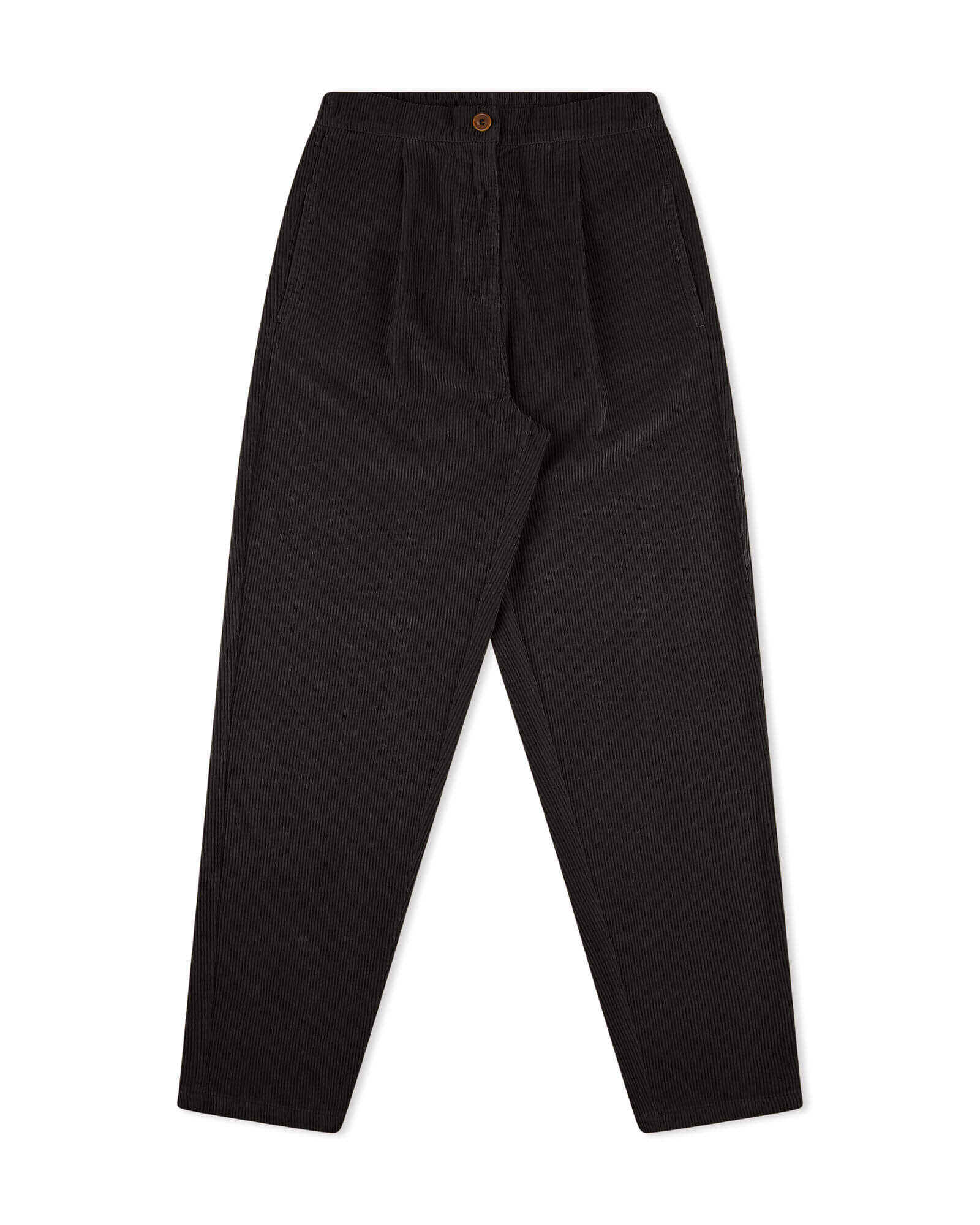 Schwarze Kordhose aus 100% Bio-Baumwolle von Matona