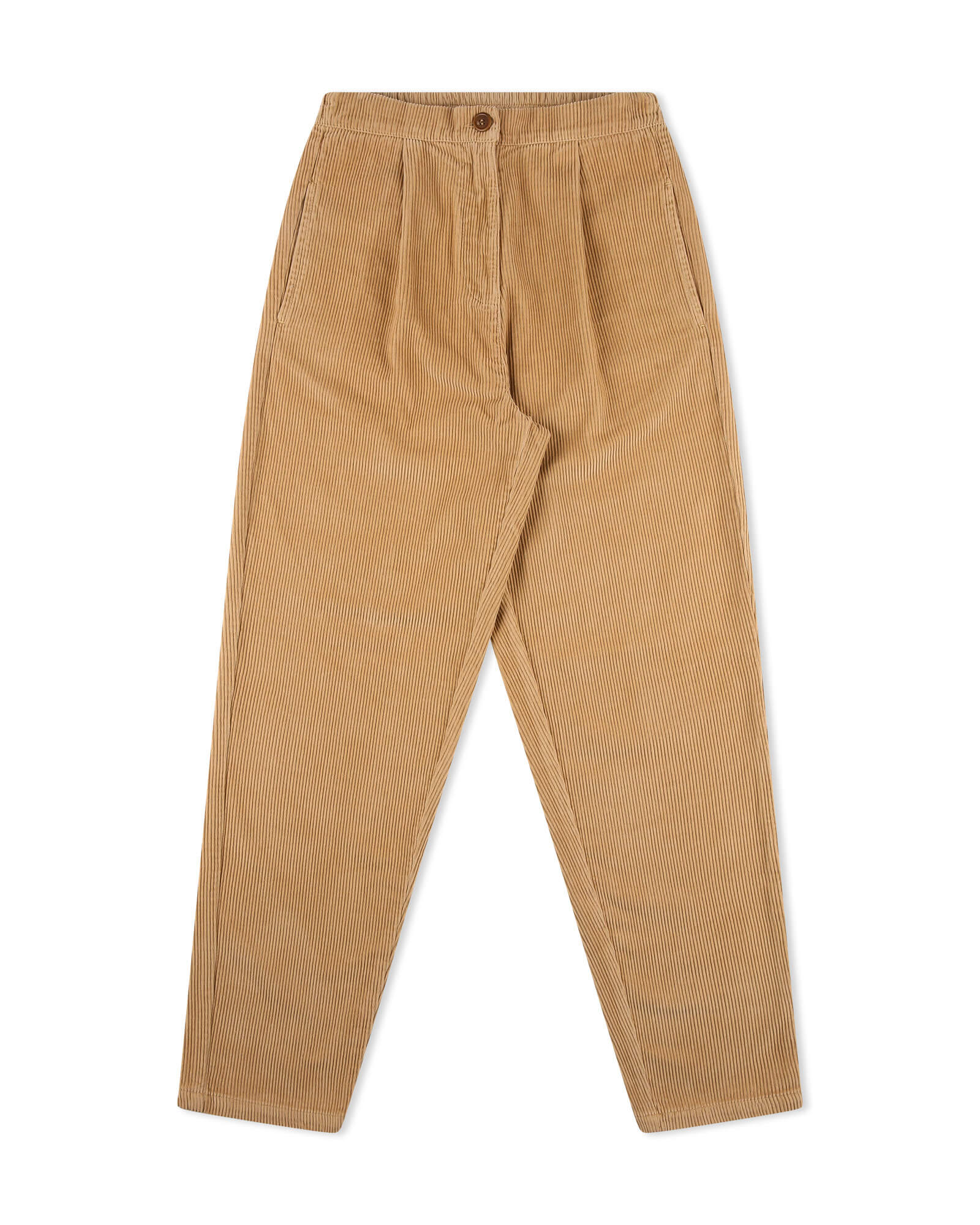 Hellbraune Kordhose marmot aus 100% Bio-Baumwolle von Matona
