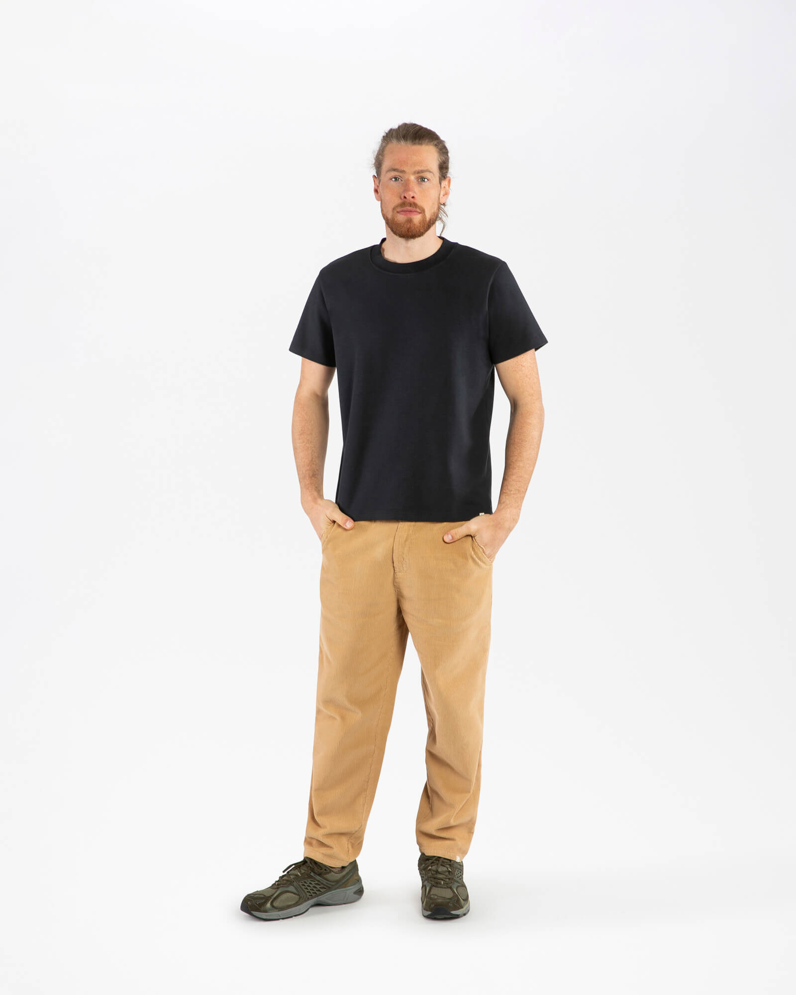 Schwarzes T-Shirt Heavyweight aus 100% Bio-Baumwolle von Matona