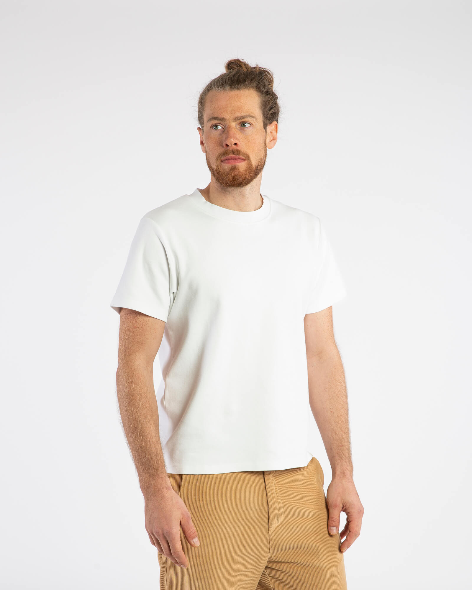 Weisses T-Shirt Heavyweight aus 100% Bio-Baumwolle von Matona
