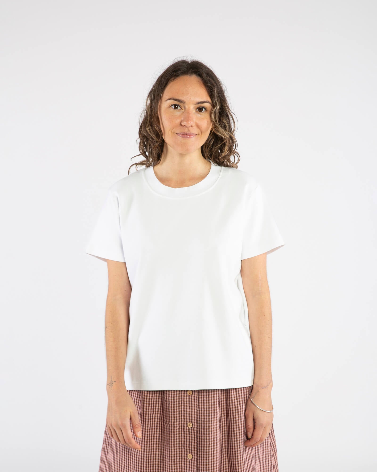 Weisses T-Shirt aus 100% Bio-Baumwolle von Matona