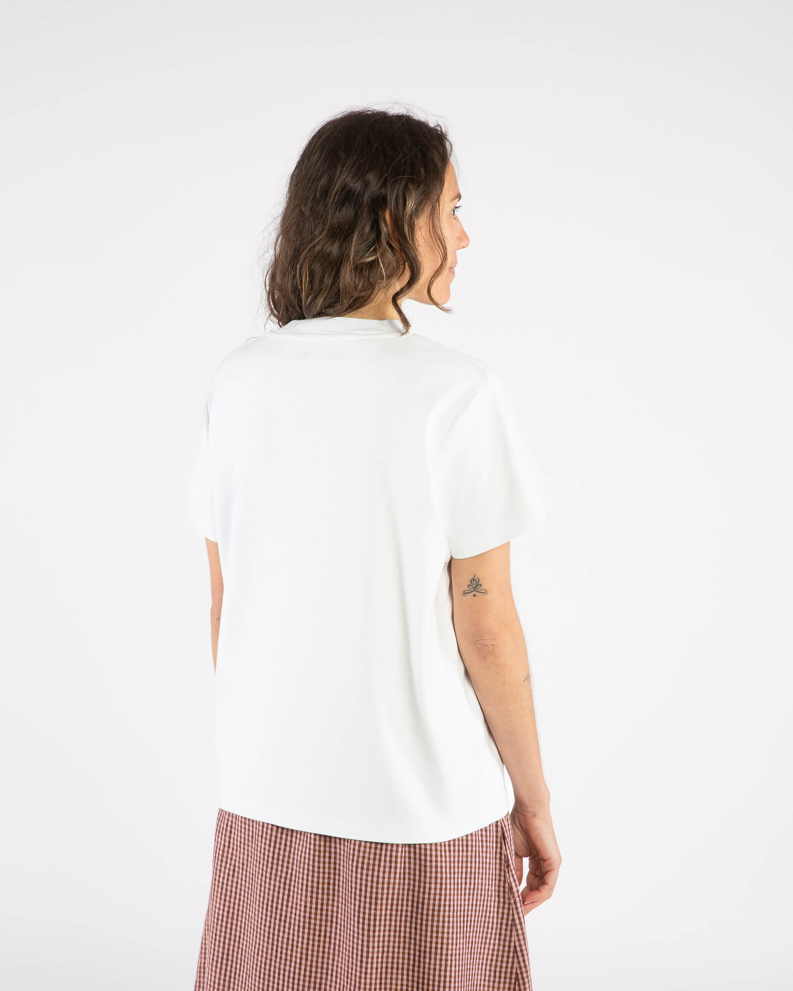 Weisses T-Shirt aus 100% Bio-Baumwolle von Matona