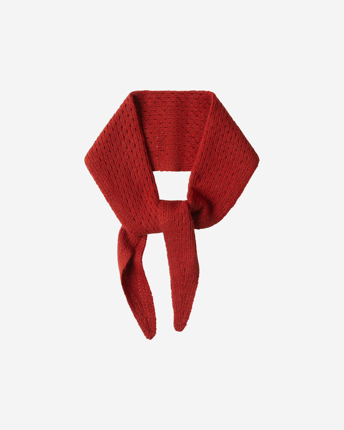 Rotes Bandana aus Bio-Wolle von Matona