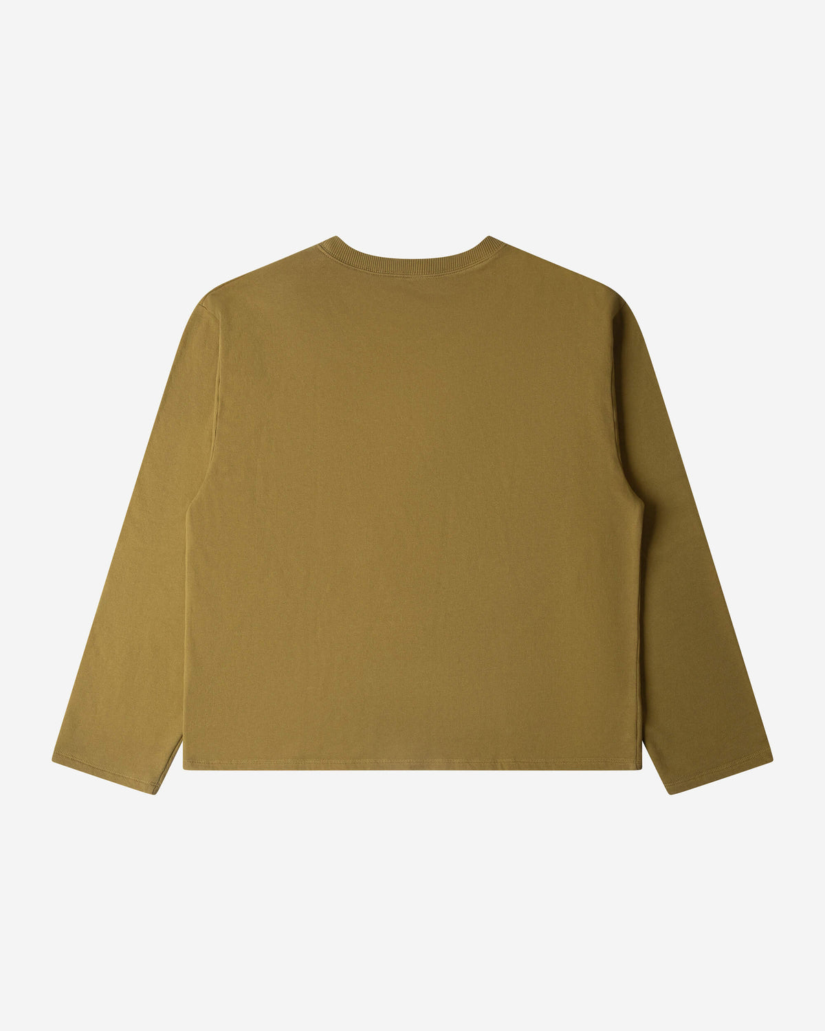 Gelbes Fleece-Sweatshirt aus 100% Bio-Baumwolle von Matona