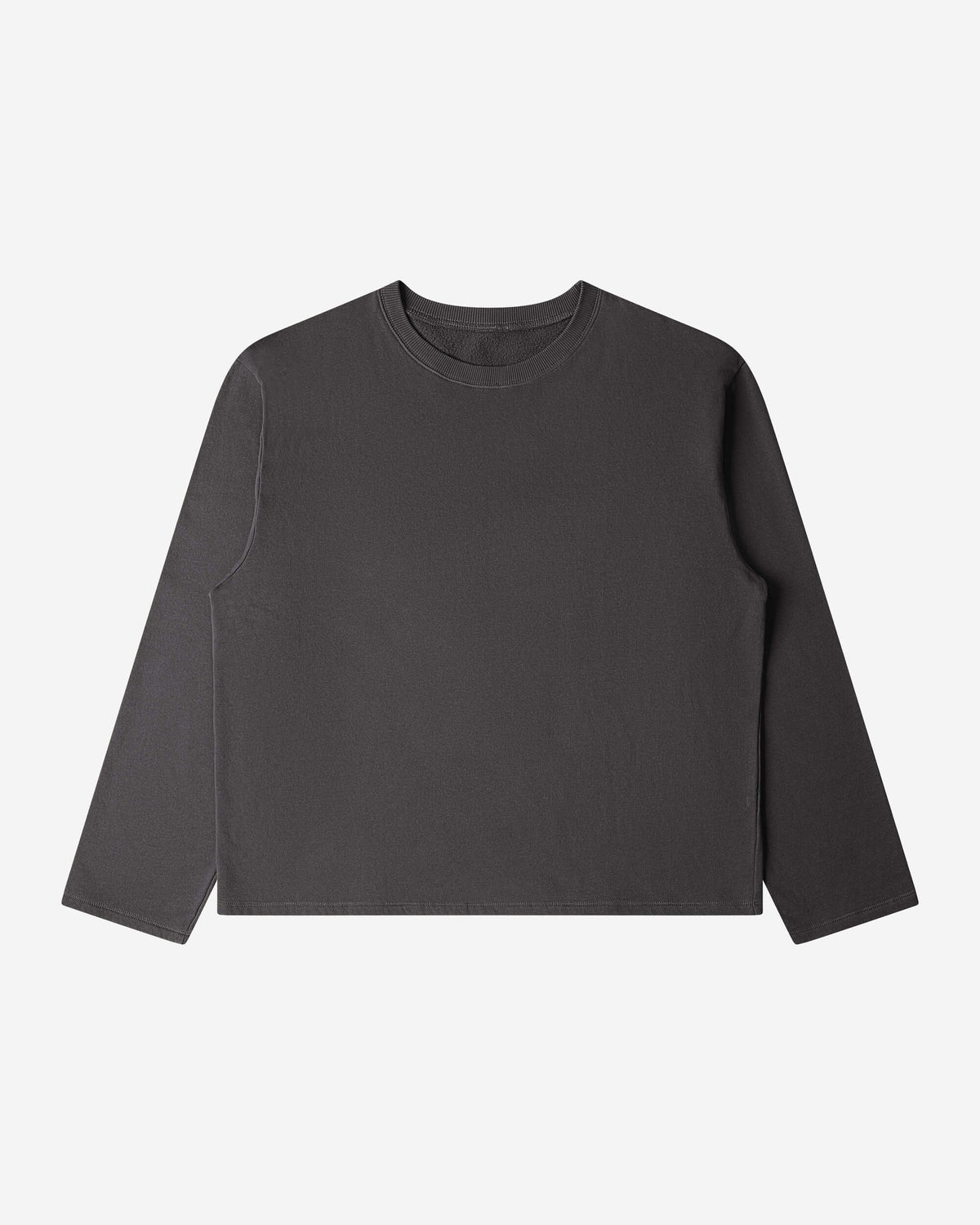 Schwarzes Fleece-Sweatshirt aus 100% Bio-Baumwolle von Matona