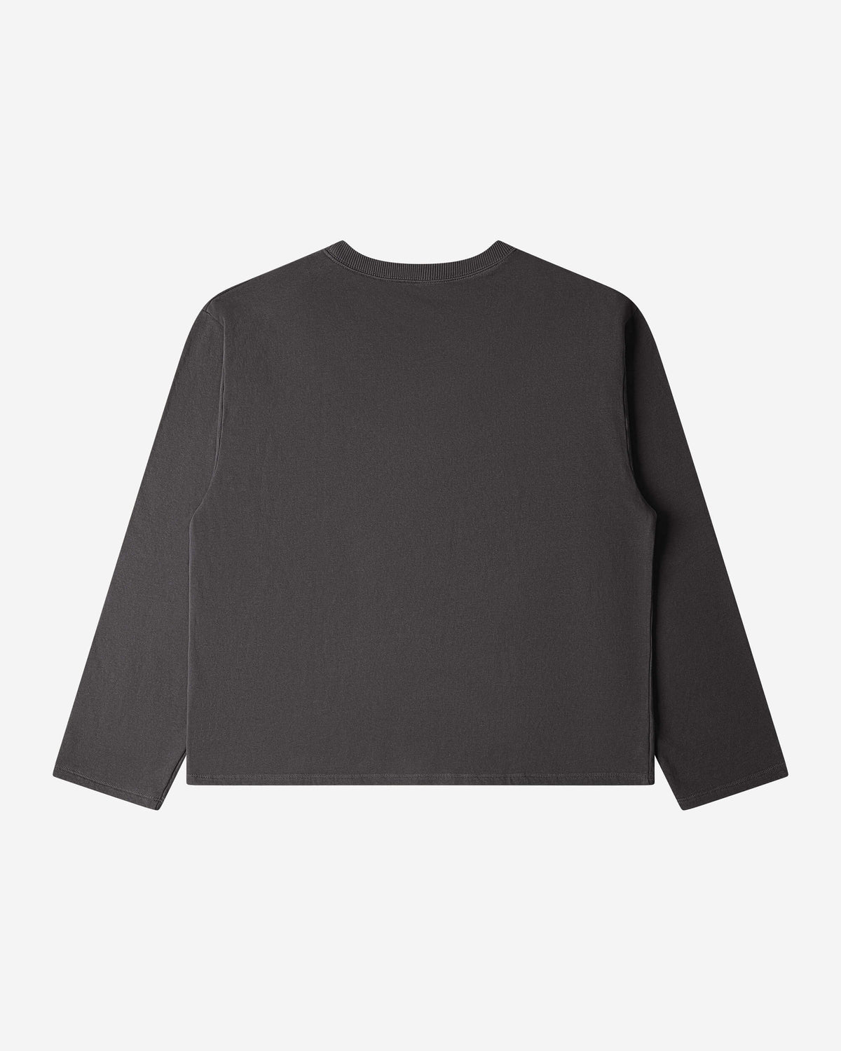 Schwarzes Fleece-Sweatshirt aus 100% Bio-Baumwolle von Matona