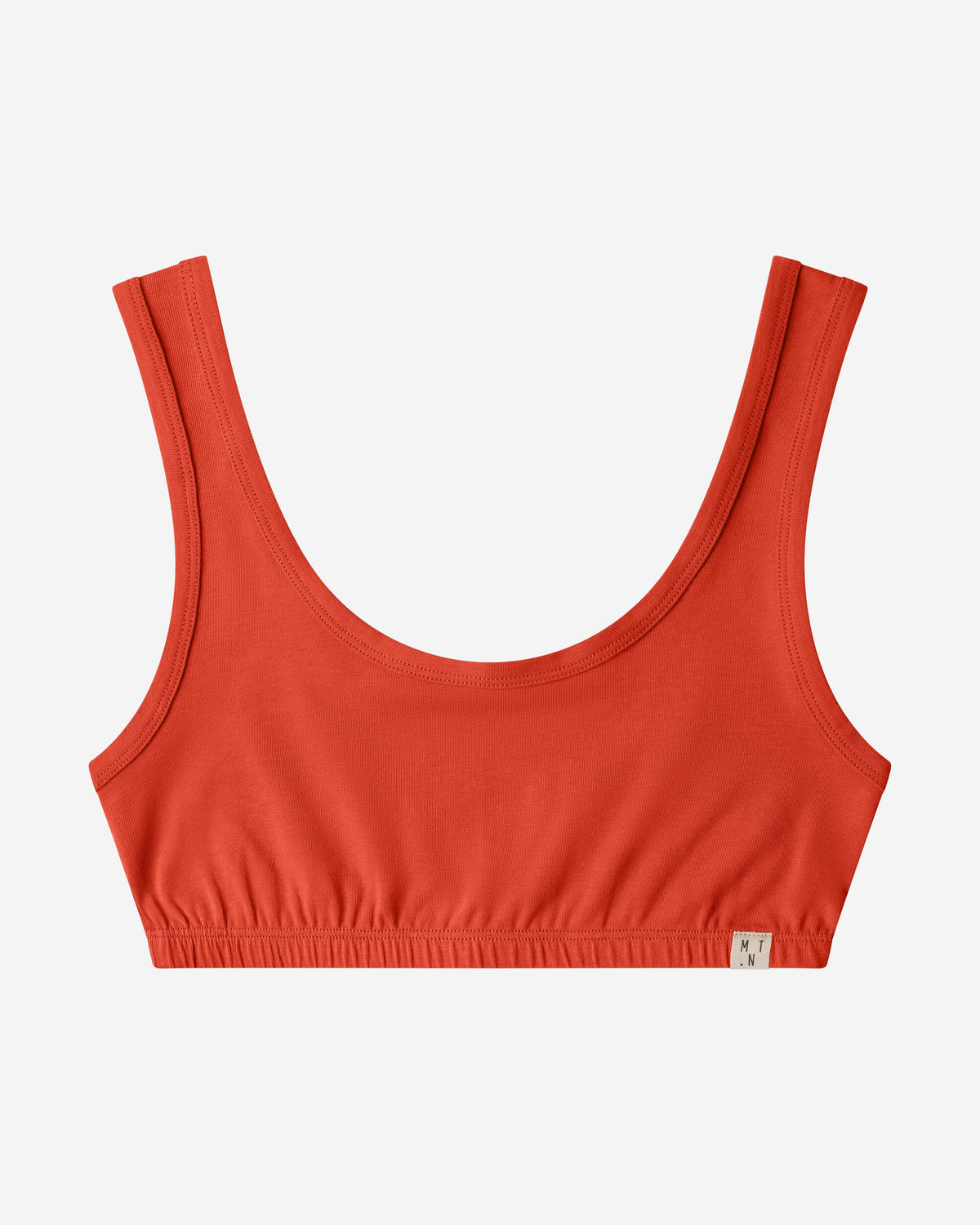 Oranger BH Basic aus Bio-Baumwollle von Matona