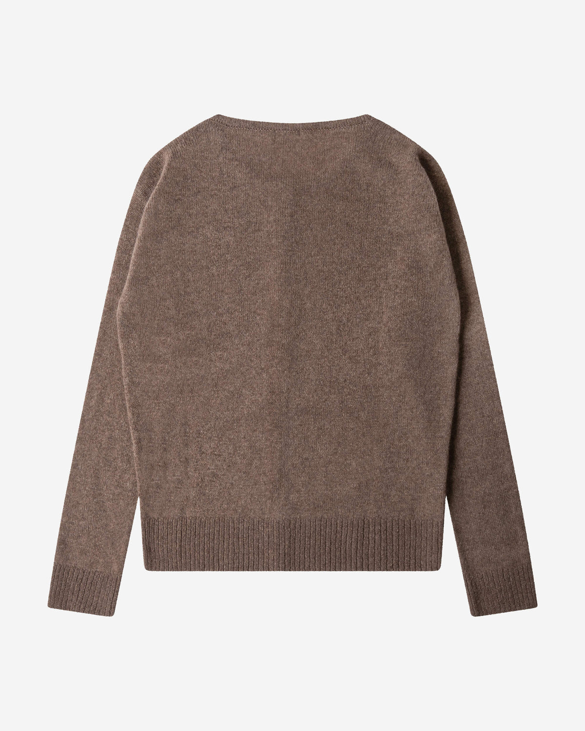 Brauner Cardigan aus 100% Kashmir von Matona