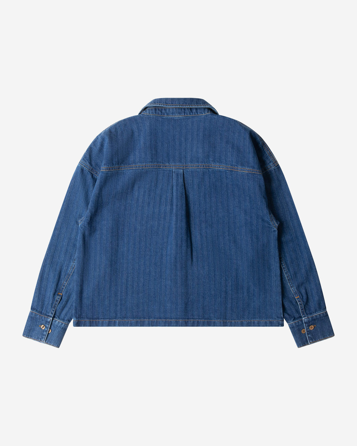 Blaue Bluse Denim aus 100% Bio-Baumwolle von Matona