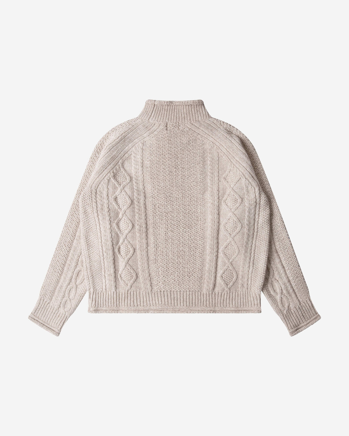 Beiger Sweater Harbour aus Bio-Wolle von Matona