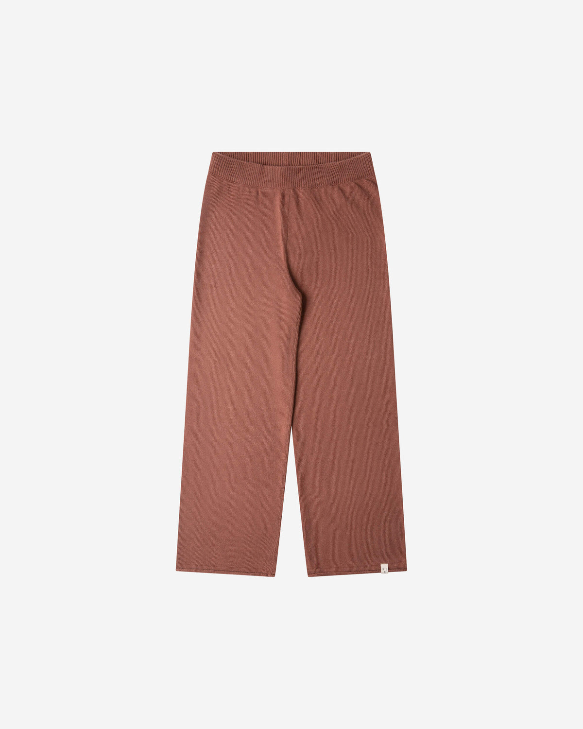 Braune Hose Knitted aus Bio-Wolle von Matona