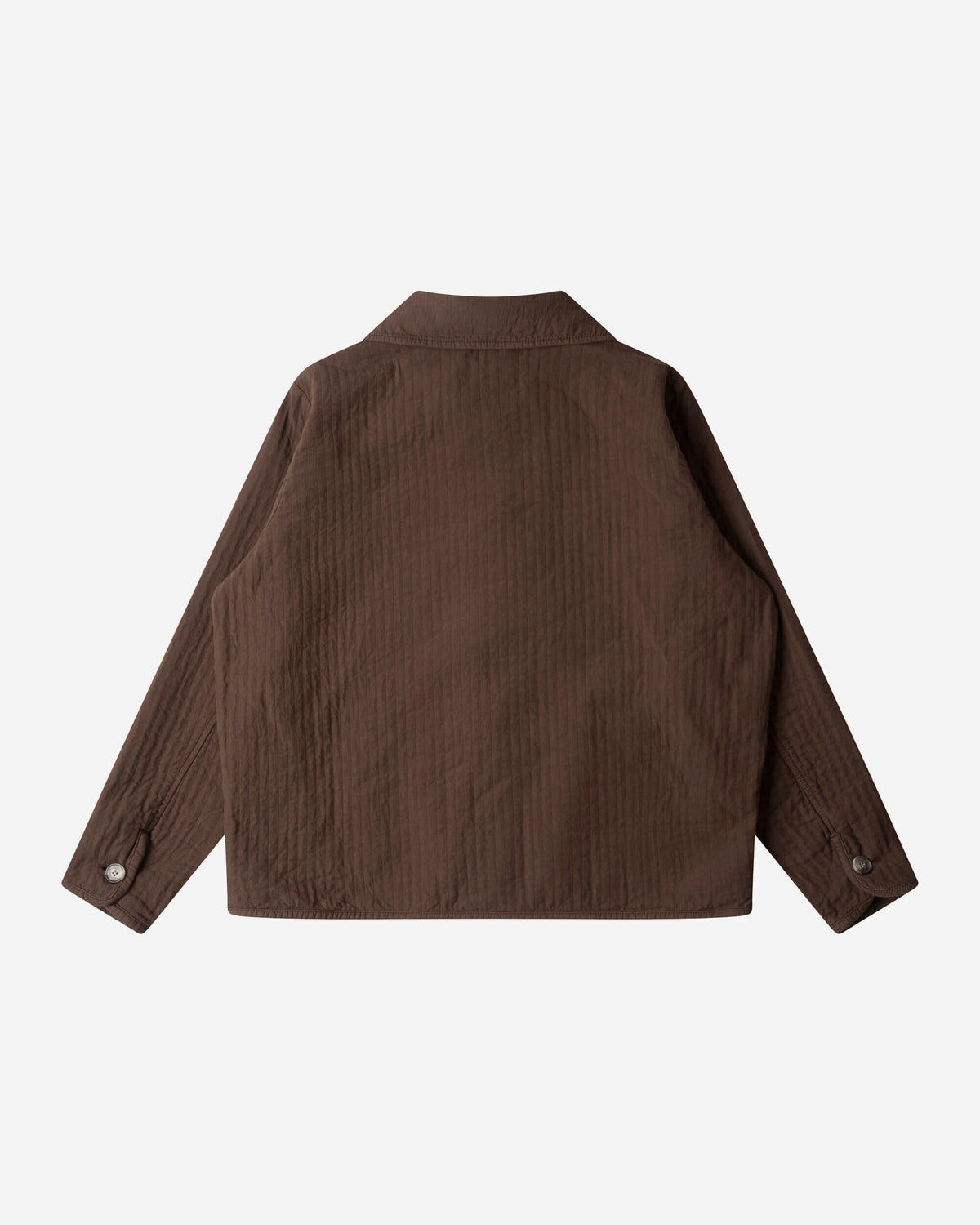 Braune Jacke Quilted aus 100% recycelter Baumwolle von Matona