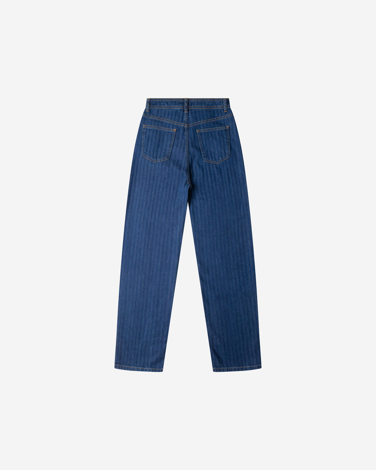 Blaue Jeans Denim Straight Leg aus 100% Bio-Baumwolle von Matona