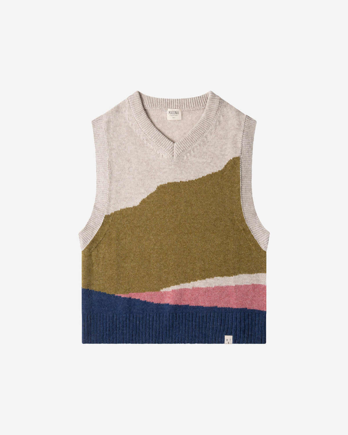 Pullunder V-Neck aus Bio-Wolle von Matona