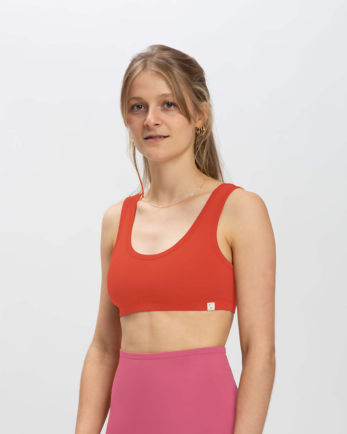 Oranger BH Basic aus Bio-Baumwollle von Matona