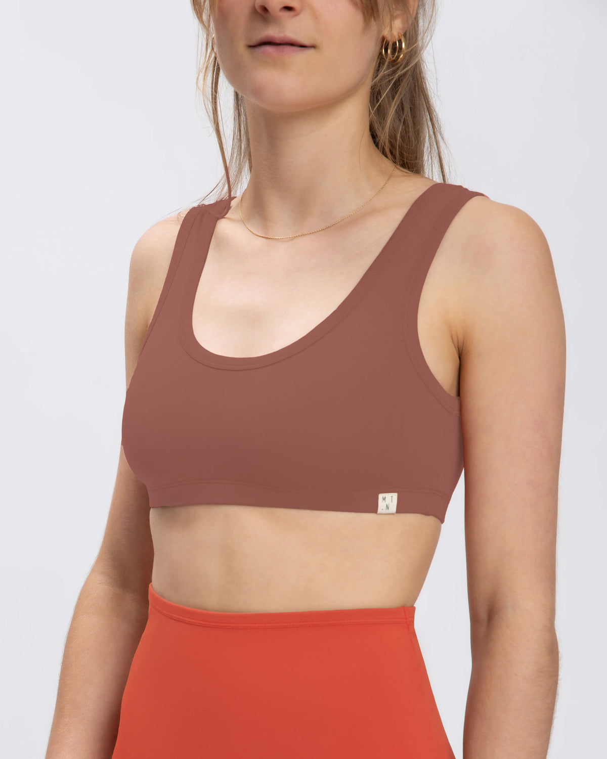 Brauner BH Basic aus Bio-Baumwolle von Matona