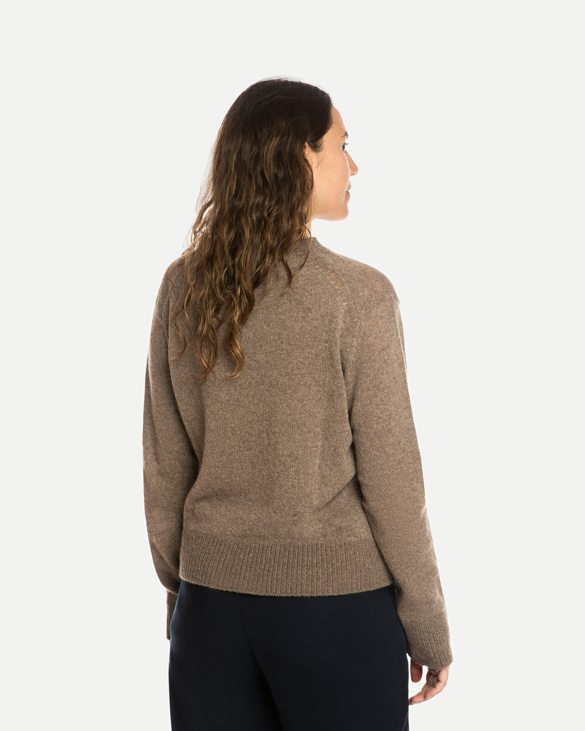 Brauner Sweater aus 100% Kaschmir von Matona