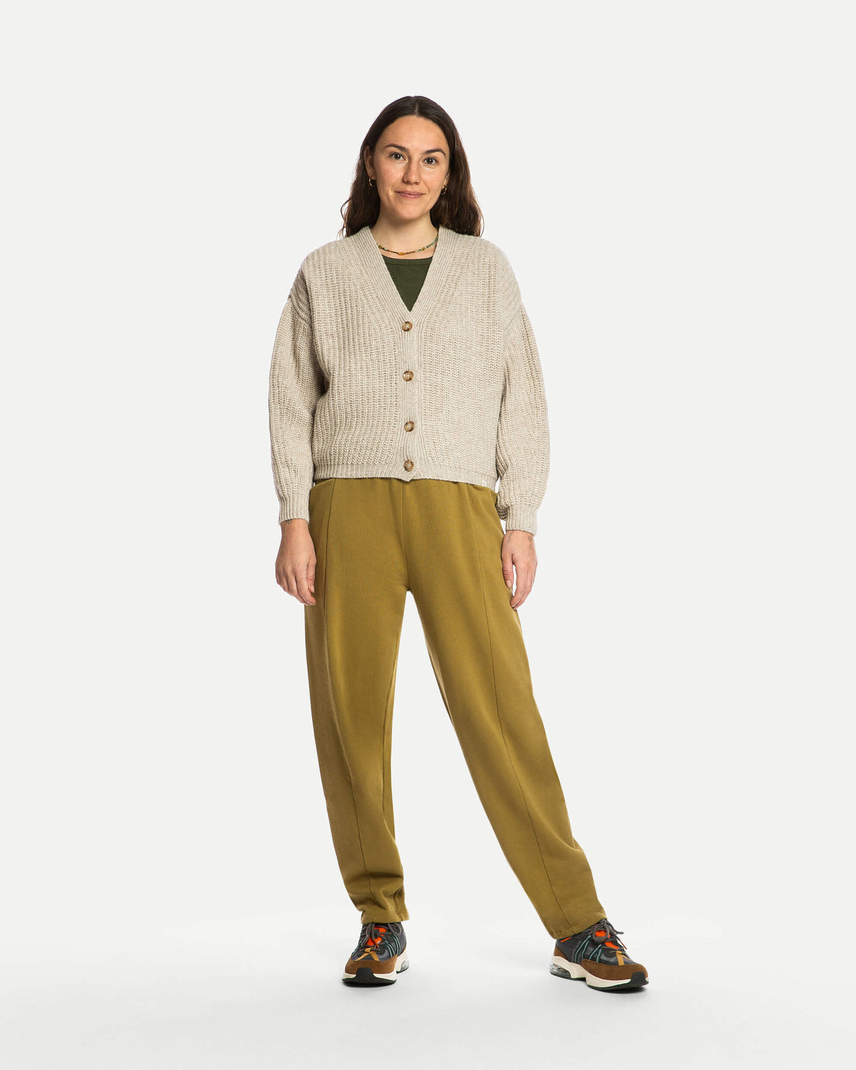 Gelbe Hose Ease aus 100% Bio-Baumwolle von Matona