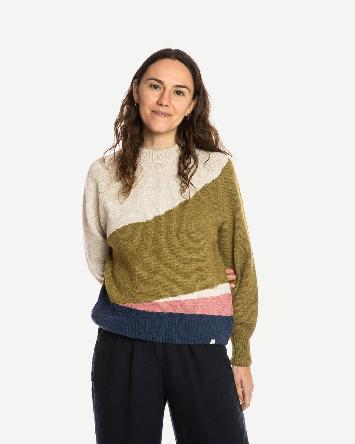 Sweater Raglan aus Bio-Wolle von Matona