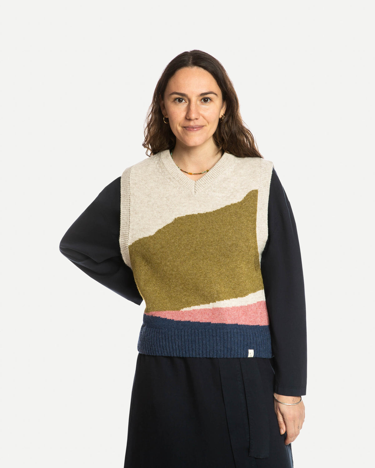 Pullunder V-Neck aus Bio-Wolle von Matona
