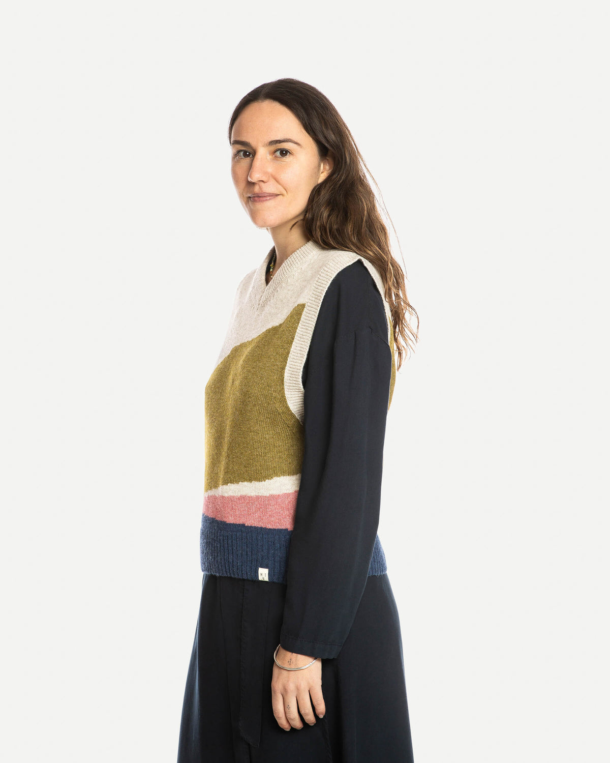 Pullunder V-Neck aus Bio-Wolle von Matona