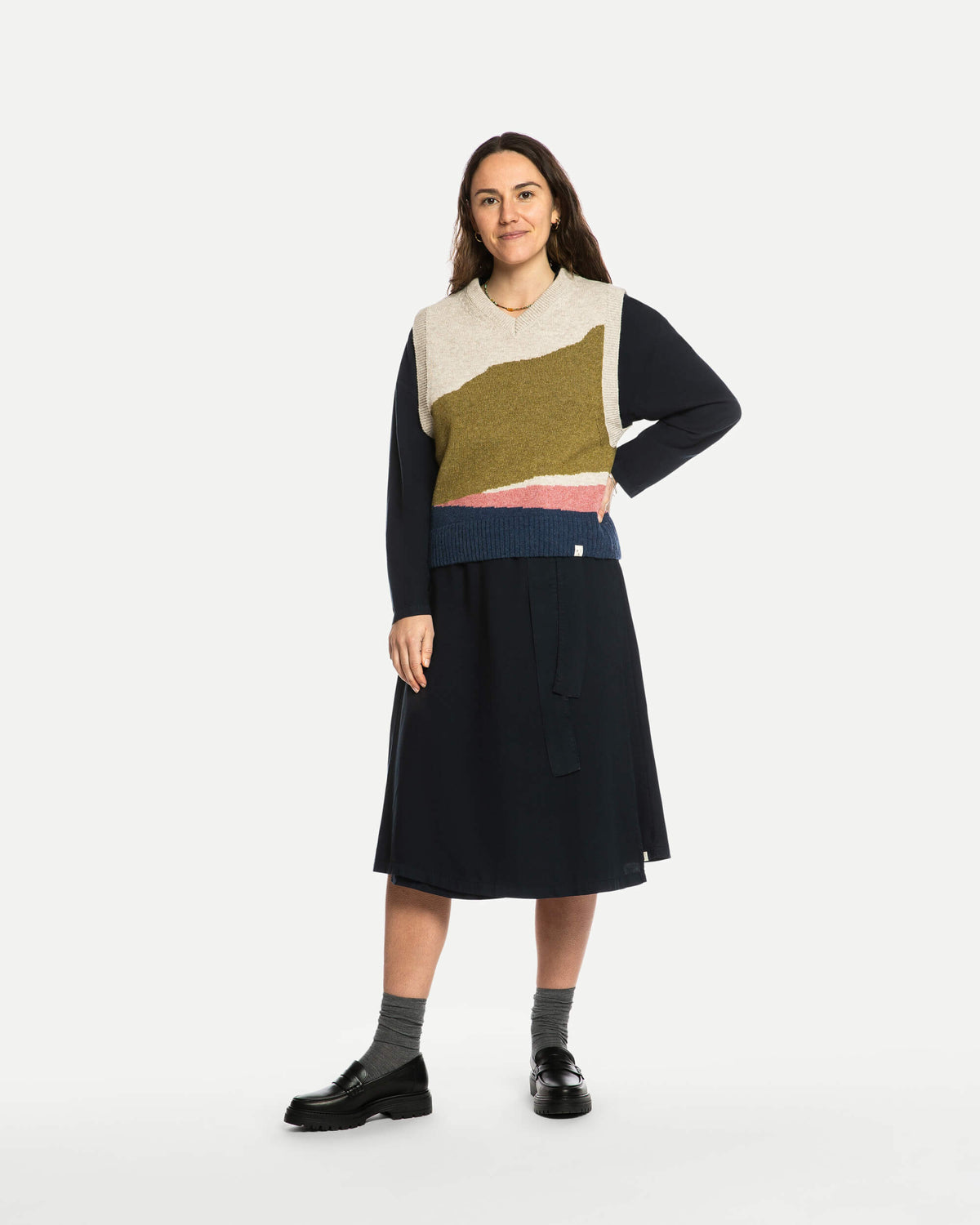 Pullunder V-Neck aus Bio-Wolle von Matona